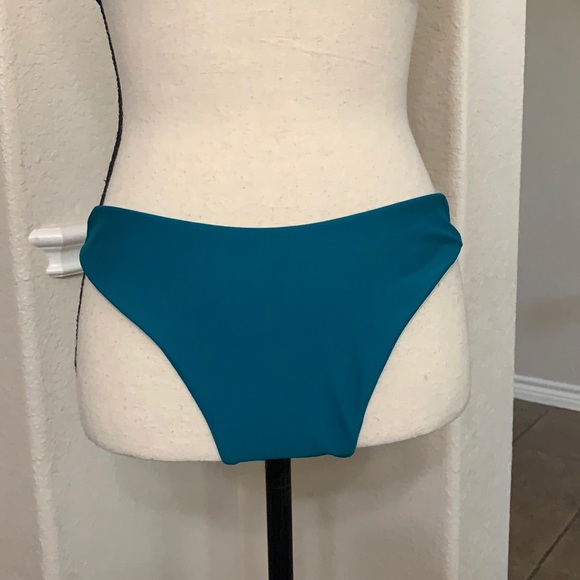SHEIN teal triangle bikini 2 piece set swimsuit - Picture 8 of 17